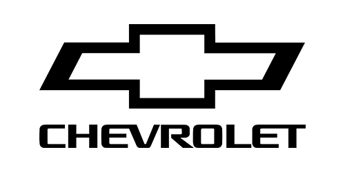 Chevrolet logo in black